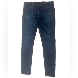 AG Adriano Goldschmied Legging Ankle Dark Wash Denim Jean Sz28 NWOT M10